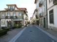 Rua Bento Carqueja, no centro da cidade de Oliveira de Azeméis