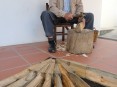 José Santos, 85 anos, fabricante de rodízios