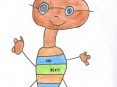Mascote criada pelo Externato Infantil e Primário
