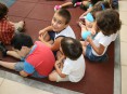 Entrega de kits escolares no centro escolar Comedador ngelo Azevedo