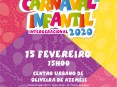 Cartaz Corso de Carnaval Infantil Intergeracional 2020